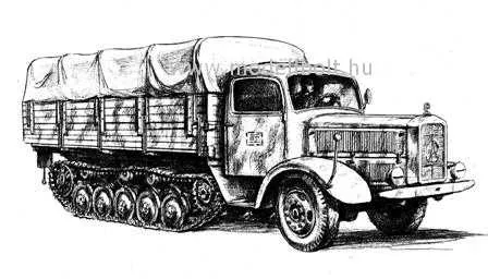 Zvezda - Maultier 4,5t Truck